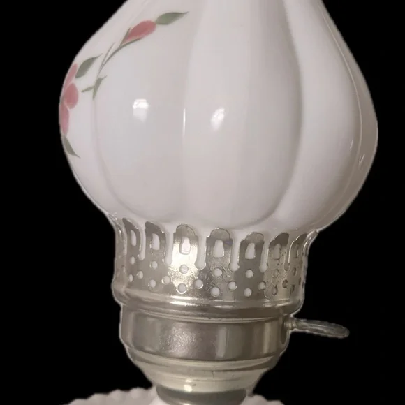 This lamps are in very good condition they are milk glass antique $98.00 each Lanterns